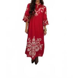 NEW ISLAPAYAL como midi firenze dress in red